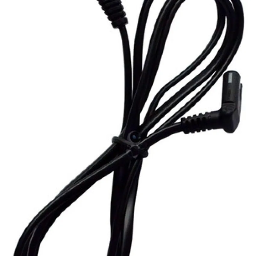 Kit 30 Cabo De Força Bipolar Original 90º Tipo 8 Tv Monitor