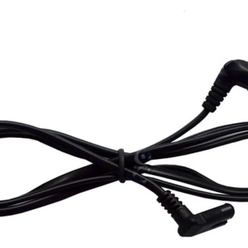 Kit 30 Cabo De Força Bipolar Original 90º Tipo 8 Tv Monitor