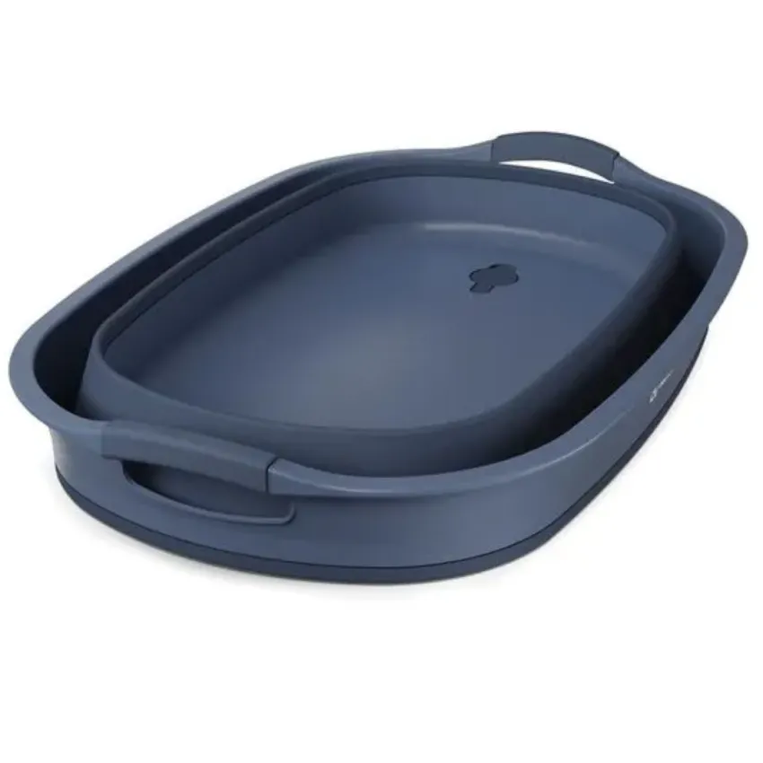 Cesto de Roupa Dobrável Electrolux 30L com Válvula de Água Azul A31099002