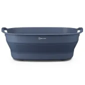 Cesto de Roupa Dobrável Electrolux 30L com Válvula de Água Azul A31099002
