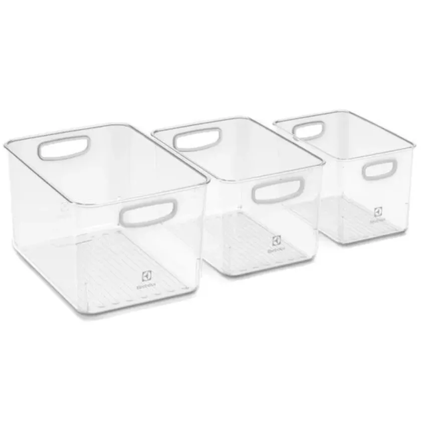 Kit Caixas Organizadoras Electrolux Experience 14,4 Litros A28798701