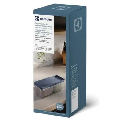 Organizador de Geladeira Electrolux Experience com Cesto Escorredor 2,3L A28727501