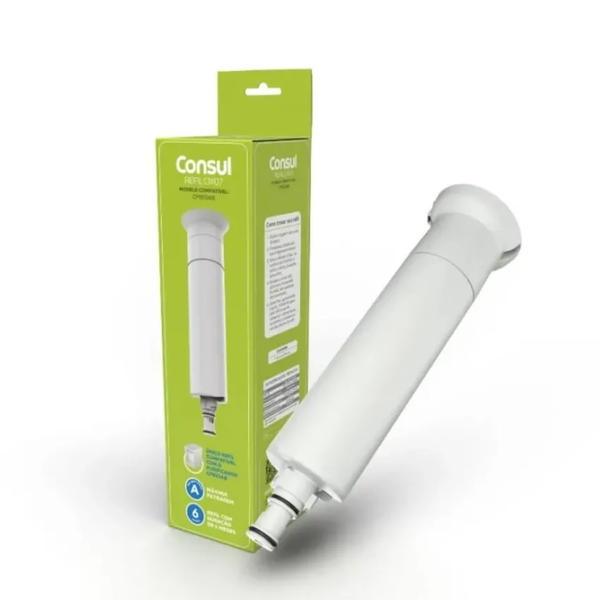 REFIL FILTRO DE ÁGUA PURIFICADOR CONSUL CPB33AB CPB33ABVNA CIX07AXONA W11509386 | ORIGINAL