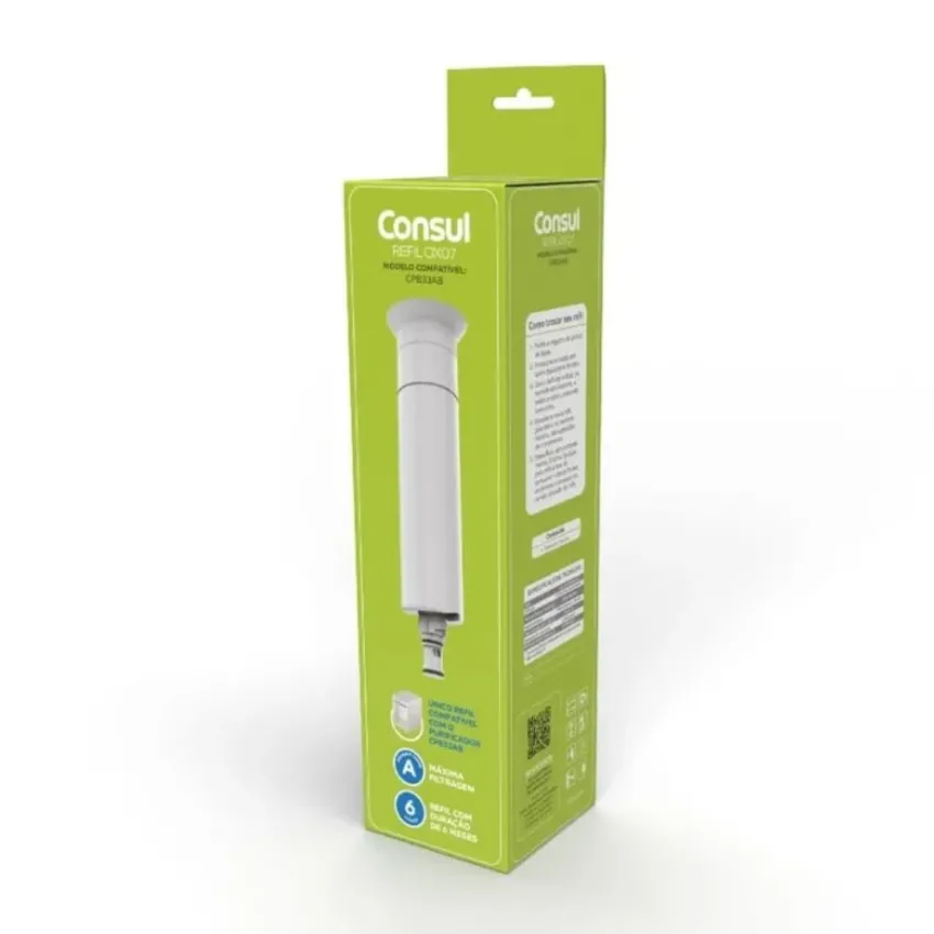 REFIL FILTRO DE ÁGUA PURIFICADOR CONSUL CPB33AB CPB33ABVNA CIX07AXONA W11509386 | ORIGINAL