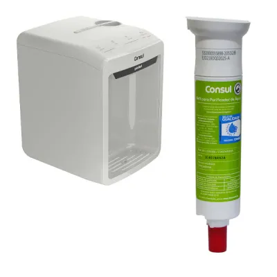 REFIL FILTRO DE ÁGUA PURIFICADOR CONSUL CPB33AB CPB33ABVNA CIX07AXONA W11509386 | ORIGINAL