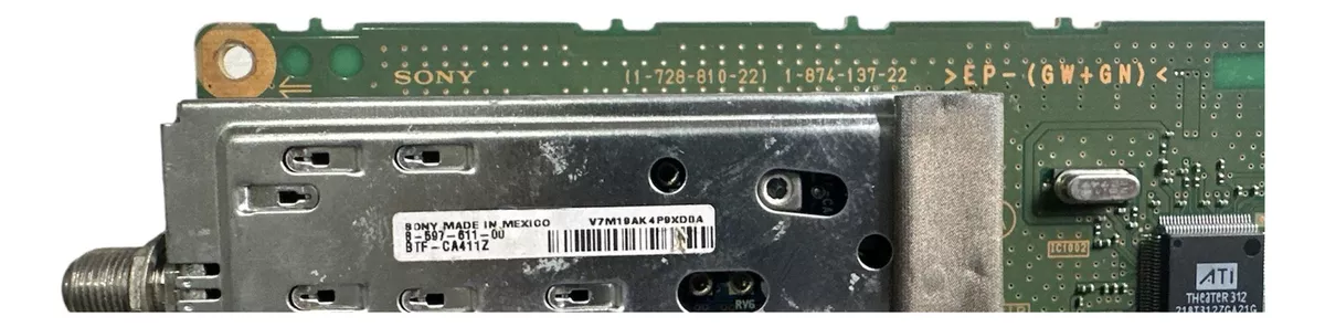 PLACA TUNER SONY TV KLV-40W300A 1-728-810-22 1-874-137-22 | ORIGINAL